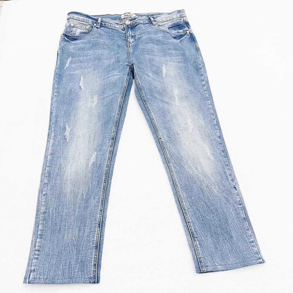 One by One Teaspoon Awesome Baggies Low Waist SZ32